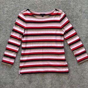 J.Crew Long Sleeve Striped Fisherman Core Top Sz. XS